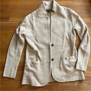 J Crew Mercantile Sweater Blazer Size Small